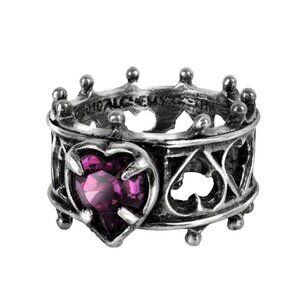 ALCHEMY Gothic England Elizabethan Lost devotion Ring goth, vampire jewelry